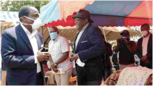 Drama as Furious Muthama Nearly Fights Kalonzo During a Burial Ceremony After Remarks About His Estranged Wife 