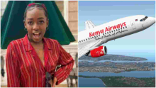 Comedienne Elsa Majimbo Urges Travelers to Boycott Kenya Airways After 'Bad' Experience 