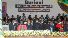 President Uhuru Attends Magufuli’s State Funeral in Tanzania 
