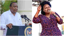 Senator Millicent Omanga Slams President Uhuru After He Locks Down Five Counties