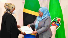Uhuru Invites Tanzania's New President Samia Suluhu to Kenya 