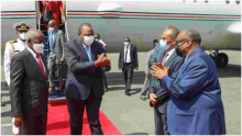 Uhuru Attends President Omar Guelleh’s Inauguration in Djibouti 
