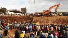 3 Injured After Flyover Under Construction Collapses in Nairobi 