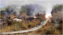 10 KDF Soldiers Killed as Military Helicopter Crashes in Ngong