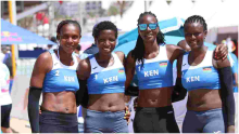 Kenya Women's Beach Volleyball Team Beats Nigeria to Qualify for Olympics 