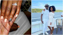 US-Based Kenyan DJ Shinski Proposes to Longtime Girlfriend DJ Mochi