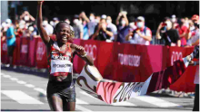 Tokyo Olympics: Kenya’s Peris Jepchirchir Wins Women’s Marathon 