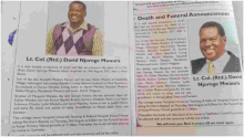 Kiambu Family Divided on Deceased Kin’s Marital Status, Places Two Parallel Obituaries in Newspaper 