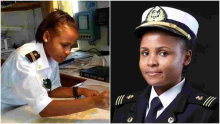 Kenya's First Female Naval Pilot Gets Promoted to 1st Officer at a US Cruise Company 