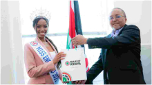 Kenyan-British Model Rehema Muthamia Seeks Kenya's Backing Ahead of Miss World Finals 