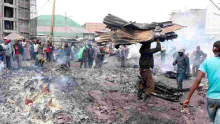 Traders Counting Losses After Another Fire Guts Down Gikomba Market 
