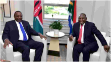 President Uhuru Heads to South Africa for a Three-Day State Visit