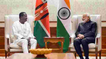 Raila Meets India Prime Minister Narendra Modi in New Delhi
