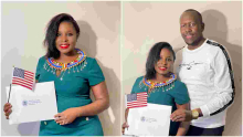 Former Kenyan Radio Presenter Evelyne Nashipae Acquires US Citizenship 