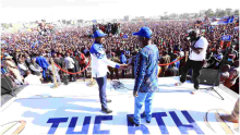 Raila Tosha, Kalonzo Declares as He Drops Presidential Bid 