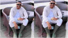 Kenyan Singer Otile Brown Flaunts New Sh80,000 Crocs Boots