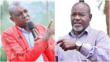DCI Summons MPs Oscar Sudi, Caleb Kositany for Allegedly Organizing Attack on Raila's Chopper 