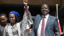 Raila Overtakes Ruto in the Latest Opinion Poll After Picking Karua as Running Mate 