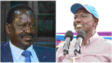 Ruto Challenges Raila to Make Public His Academic Credentials 