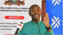 ICT CS Mucheru Says Raila's Popularity Has Increased to 64% 