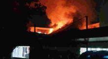 Dawn Inferno Destroys Property at KBC Headquarters