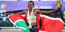 Faith Kipyegon Bags Kenya's First Gold Medal in Oregon 