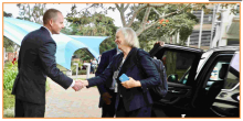 New US Ambassador to Kenya Margaret Whitman Finally Arrives in Nairobi