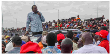 President Uhuru Campaigns for Raila in Mombasa, Says Ruto is a Liar Who Cannot Be Trusted 