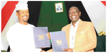 UDM Party Signs a Post-Election Coalition Pact with Ruto's Kenya Kwanza