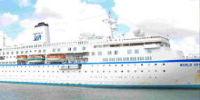 Cruise Ship Carrying Over 800 Tourists Arrives at Mombasa Port