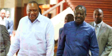 Raila Responds to Reports of Uhuru Resigning from Azimio Coalition 