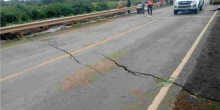 Mai Mahiu-Narok Highway Closed After Crack Cuts Along the Road