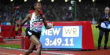 Kipyegon Breaks World 1500M Record in Florence, Italy