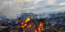 Traders Count Losses as Fire Razes Down Toi Market 