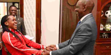 President Ruto Hosts Omanyala, Kipyegon for Breakfast at State House