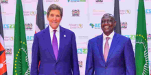 Your Leadership Can Be Felt, Former US Secretary of State John Kerry Lauds Ruto