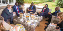 Raila, Azimio Leaders Meet New British High Commissioner Wigan