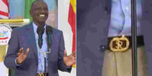 Ruto's Ksh428,000 Belt Leaves Kenyans Abuzz with Speculation