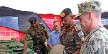 KDF Receives Sh223 Million Worth of Military Gear from the US