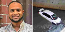 Former KTN Presenter Jamal Gaddafi Cheats Death as Car Swept Away in Westlands Deluge