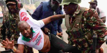 Boniface Mwangi Detained at Kamukunji Police Station Over Planned Marathon Protests