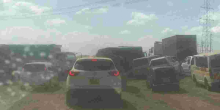 Heavy Traffic Forces Drivers to Abandon Cars on Nairobi-Nakuru Highway 