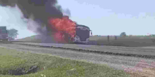 Modern Coast Bus Catches Fire Near Gilgil, All 60 Passengers Safely Evacuated
