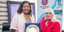 Ida Odinga Honored Internationally for Dedication to Education