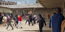 Mob Demands Money and Sets Motorbike Ablaze During Gachagua's Church Visit in Nairobi