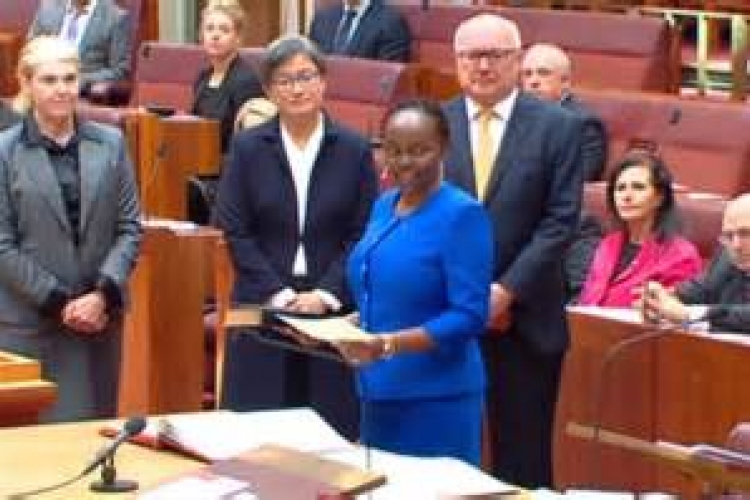 Jubilation in Nyeri Village as Native is Sworn in as Senator in Australia