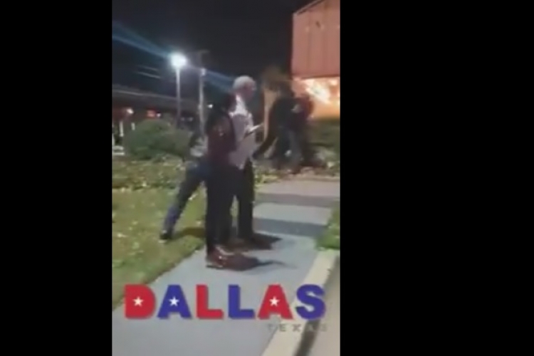 VIDEO of a Fight by Kenyans Outside a Restaurant in Dallas, Texas Goes Viral