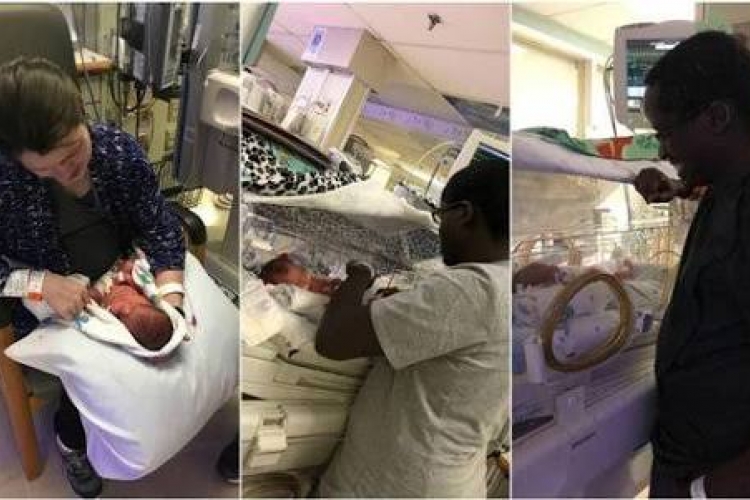 It's a "One-in-a-Million" Triplets for Kenyan Couple in the US