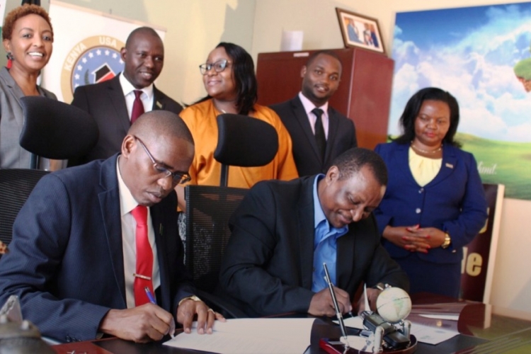 Kenya USA Diaspora Sacco Inks Deal with Real Estate Firm Optiven