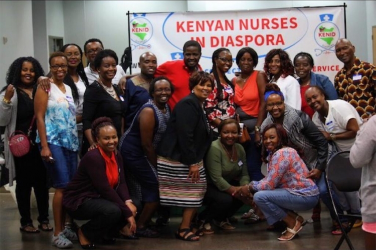 Kenyan Nurses in the US Hold a Medical Camp in Atlanta